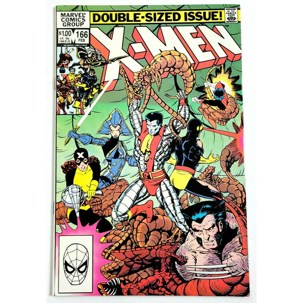 UNCANNY X-MEN # 166 -‎ (1983) MARVEL COMICS - LOCKHEAD 1ST APPEARANCE